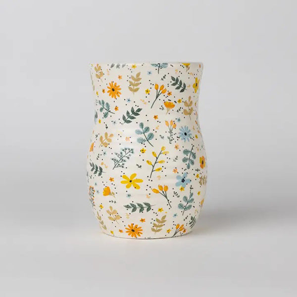 Ceramic Floral Cup