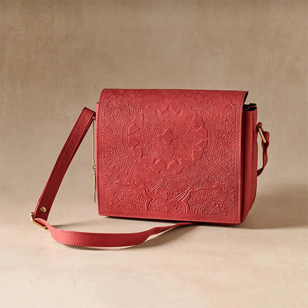 Red Eco-Leather Purse