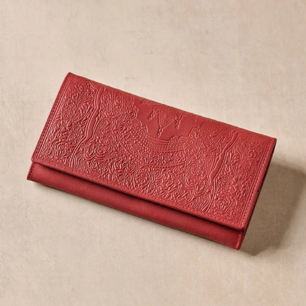 Red Eco-Leather Wallet