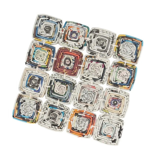 Square Newspaper Trivet