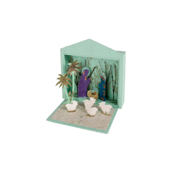 Paper Box Nativity