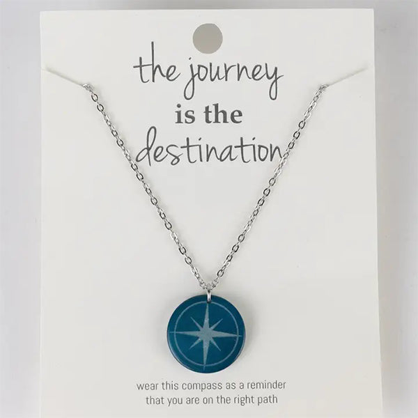 Traveler's Compass Necklace