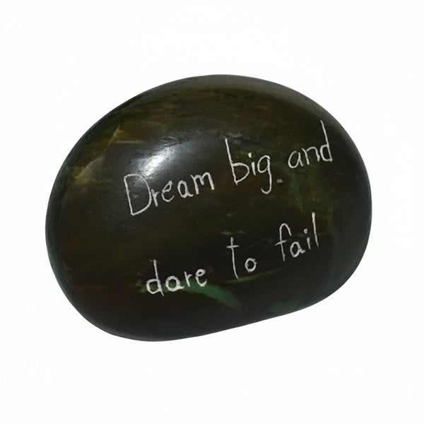 "Dream Big" Stone Paperweight