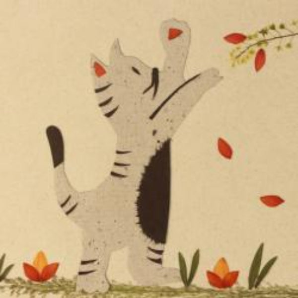 Playful Kitten Card