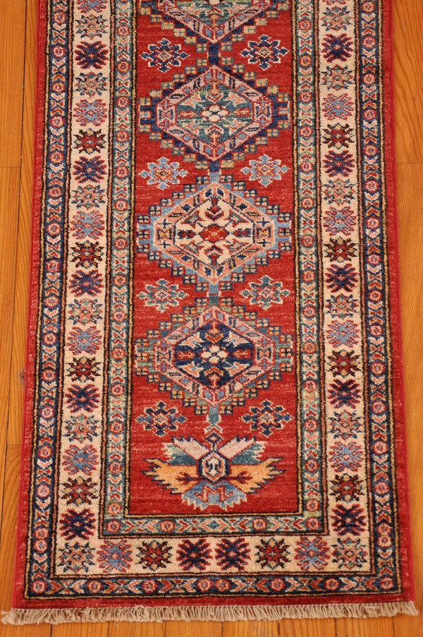Red Kazak Runner