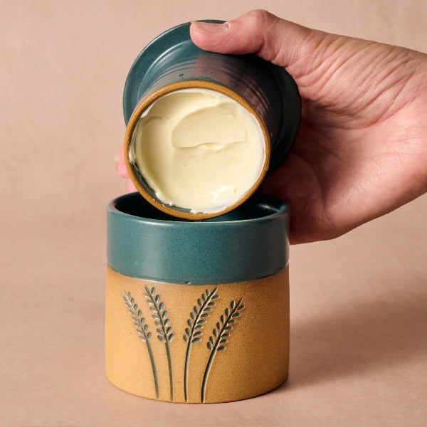Wheat Motif Butter Bell