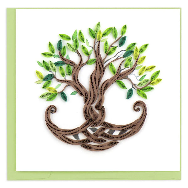 Quilled Card:  Tree of Life