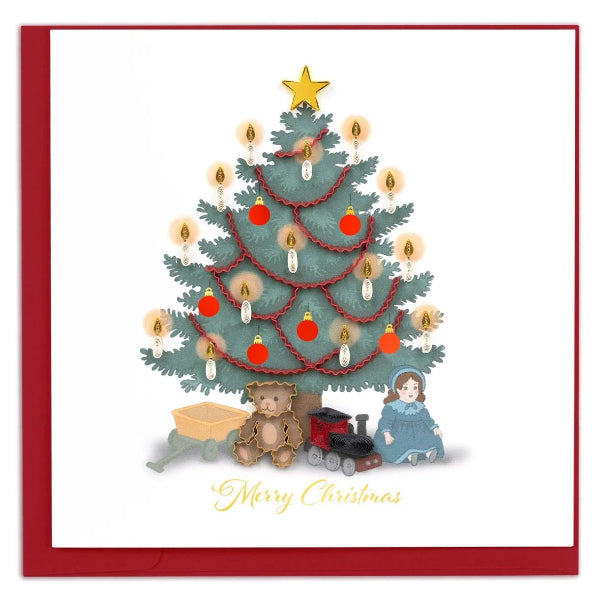 Quilling Card:  Vintage Tree