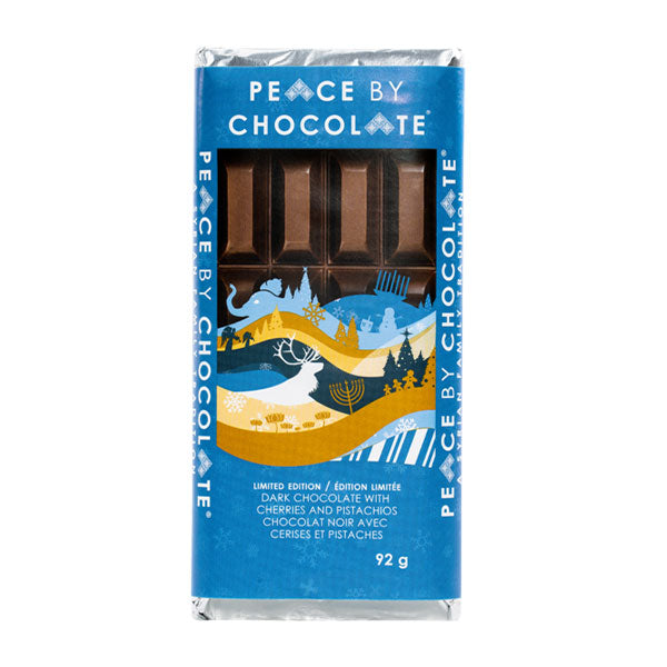 Milk Cherry and Almonds Chocolate Bar