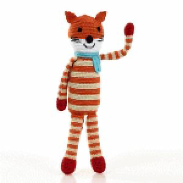 Striped Fox Stuffed Toy
