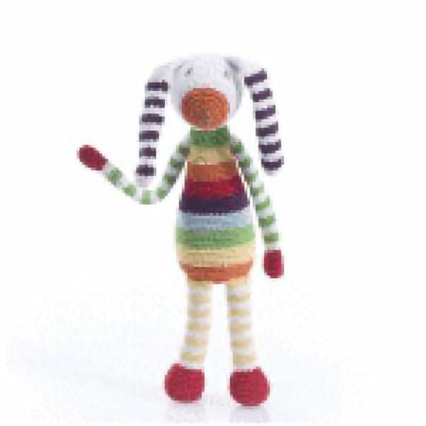 Rainbow Bunny Rattle