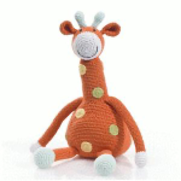 Orange Giraffe Stuffed Toy (Lg)