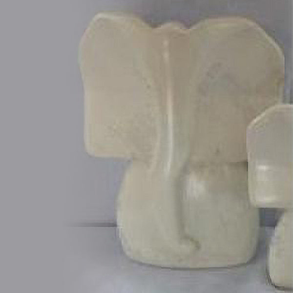 Thin White Elephant Sculpture (Lg)