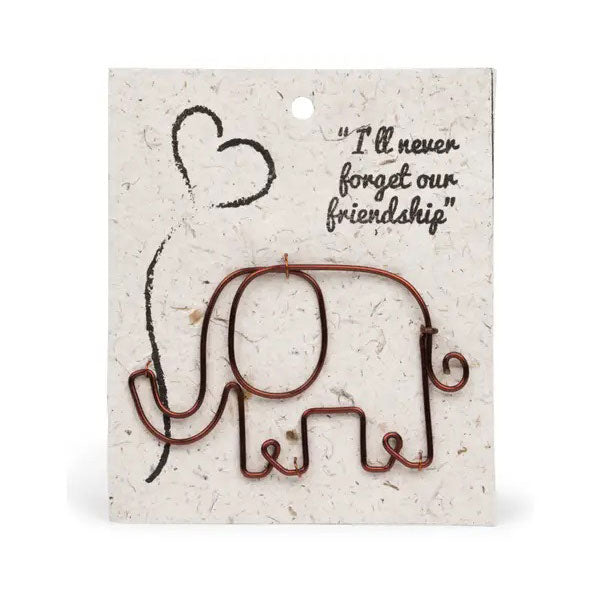 Copper Elephant Bookmark