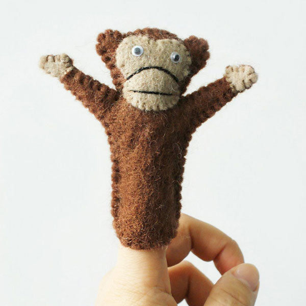 Monkey Finger Puppet