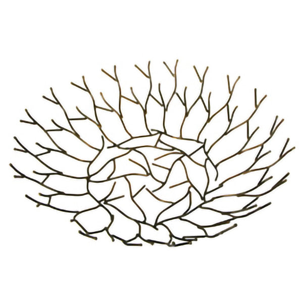 Metal Twig Bowl