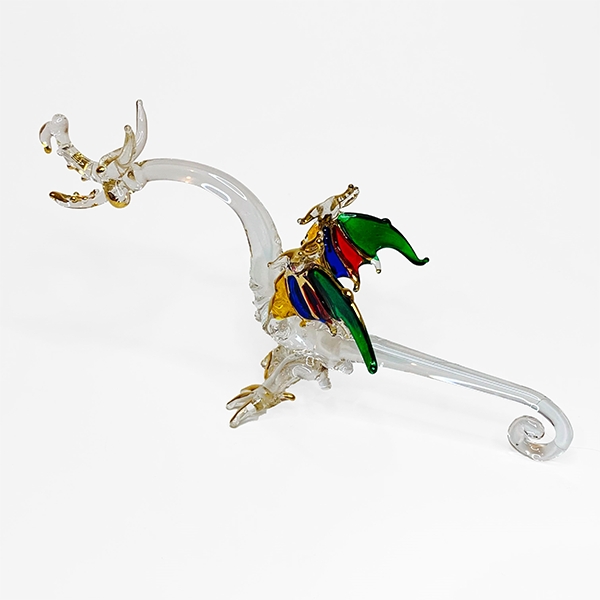 Hand-blown Glass Dragon