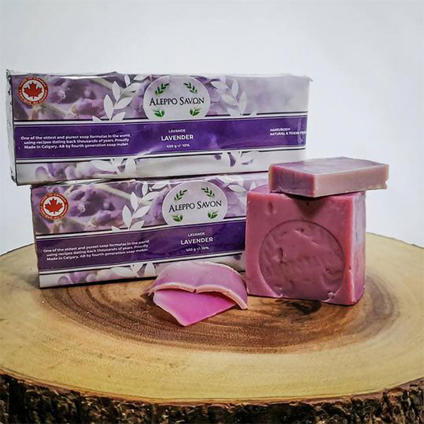 Natural Lavender Soap 3-Pack