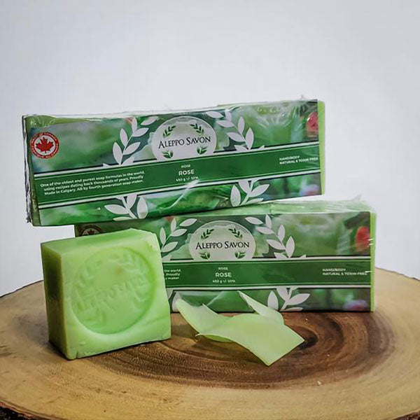 Natural Rose Soap 3-Pack