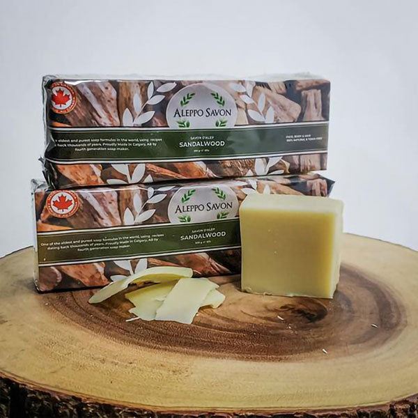 Natural Sandalwood Soap 3-Pack
