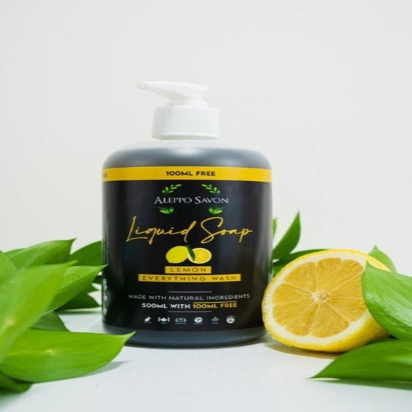 Lemon Liquid Hand & Body Wash Soap
