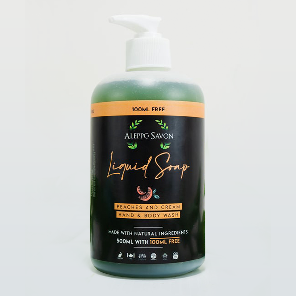 Liquid Peaches & Cream Hand & Body Wash Soap