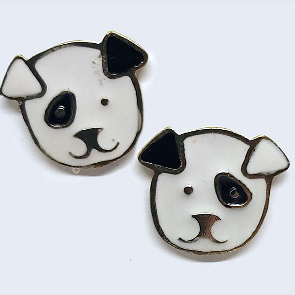 Playful Puppy Earrings