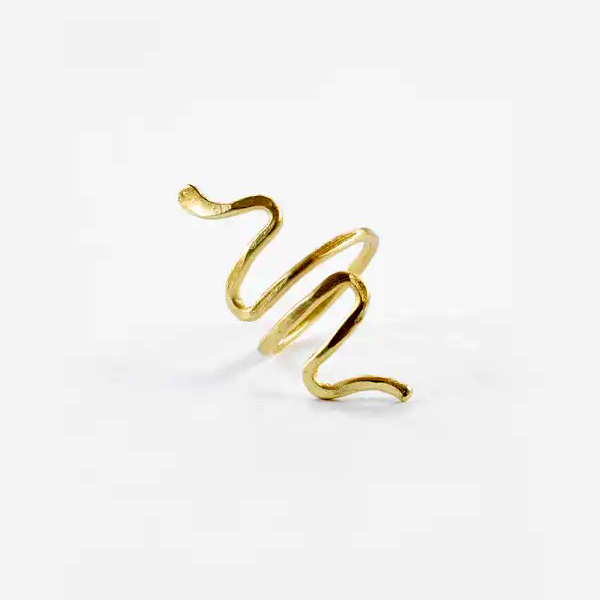 Gold Serpentine Ring