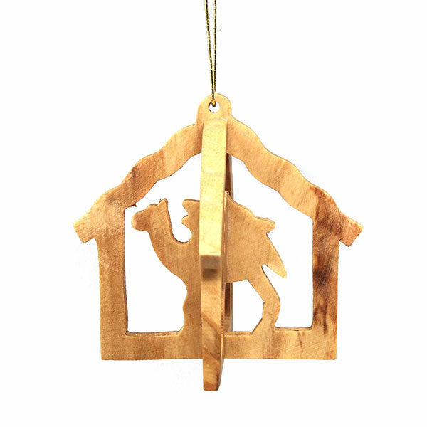 3D Camel Stable Ornament
