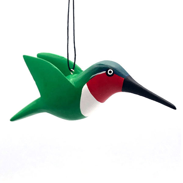 Hummingbird Balsa Wood Ornament