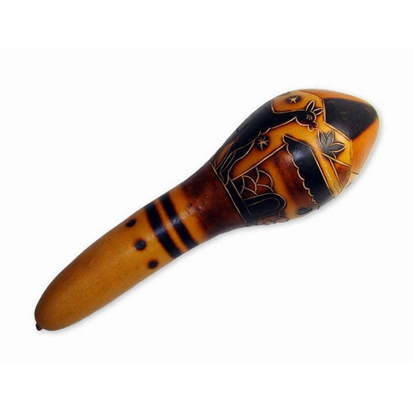 Carved Gourd Shaker