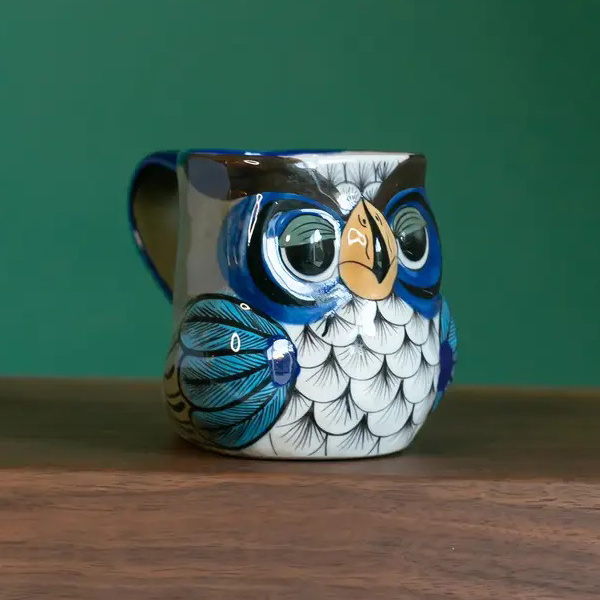 Ceramic Owl Mug