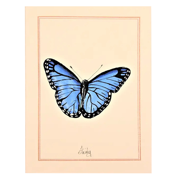 Hand-crafted Butterfly Card