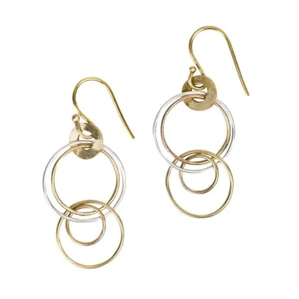 Peaceful Hoops Bombshell Earrings