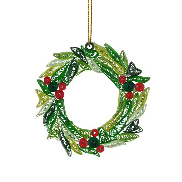 Quilled Wreath Ornament