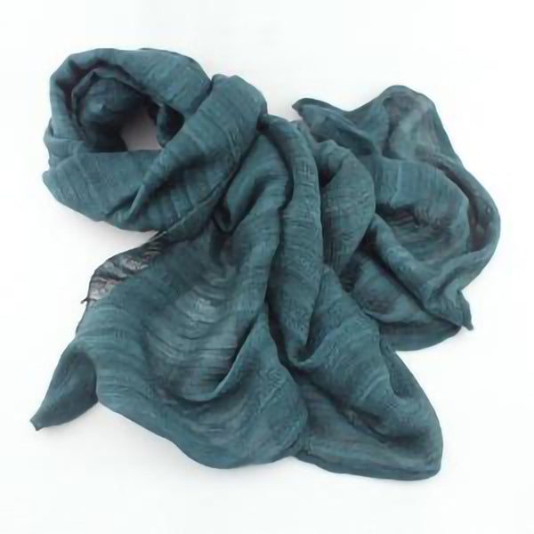 Raw Silk Scarf