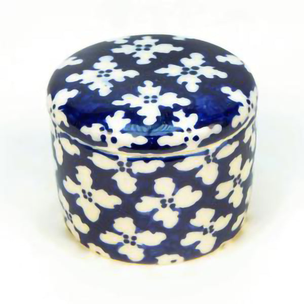 Blue Flower Ceramic Box