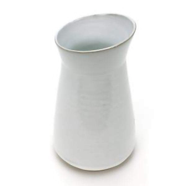 White Stoneware Carafe