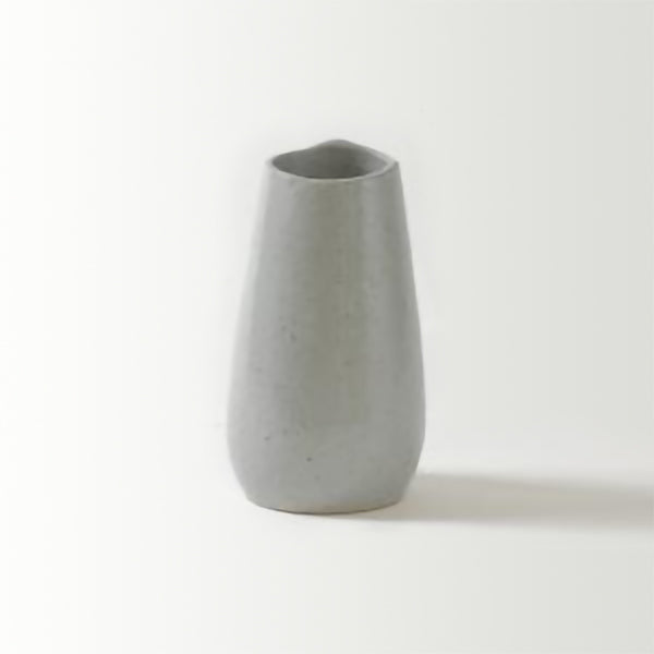 Dappled Stoneware Grey Vase
