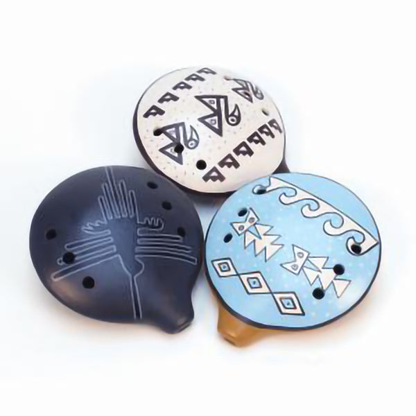 Earth Tones Large Ocarina