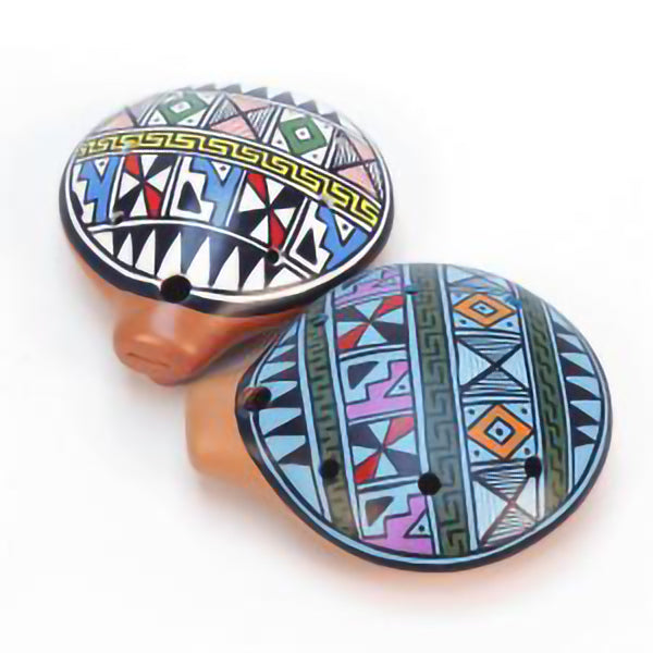 Colourful Large Ocarina