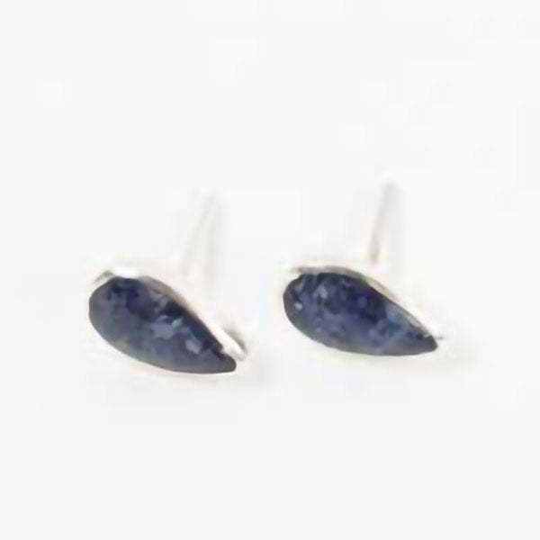 Sodalite Teardrop Studs