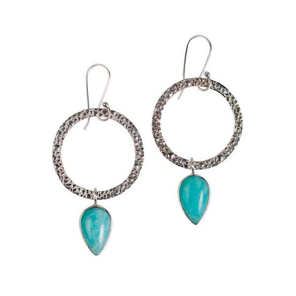 Amazonite Drop Earrings