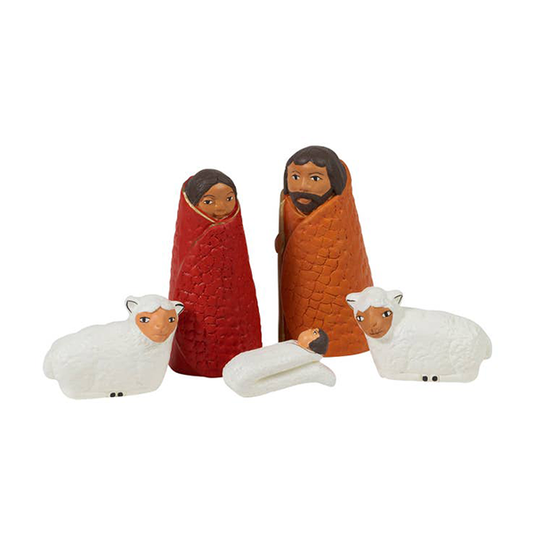 Warm Family Nativity