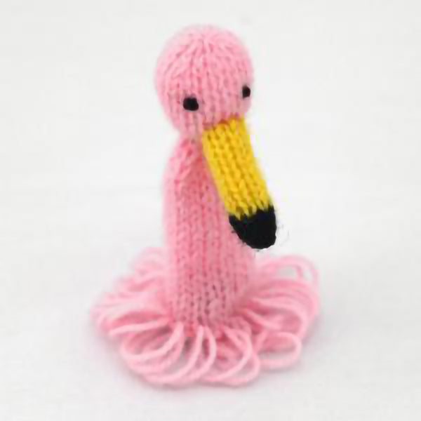 Flamingo Finger Puppet