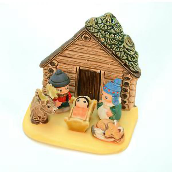 Log Cabin Nativity