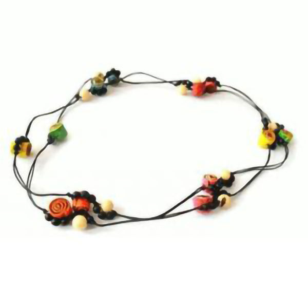 Orange Beads Handmade Necklace