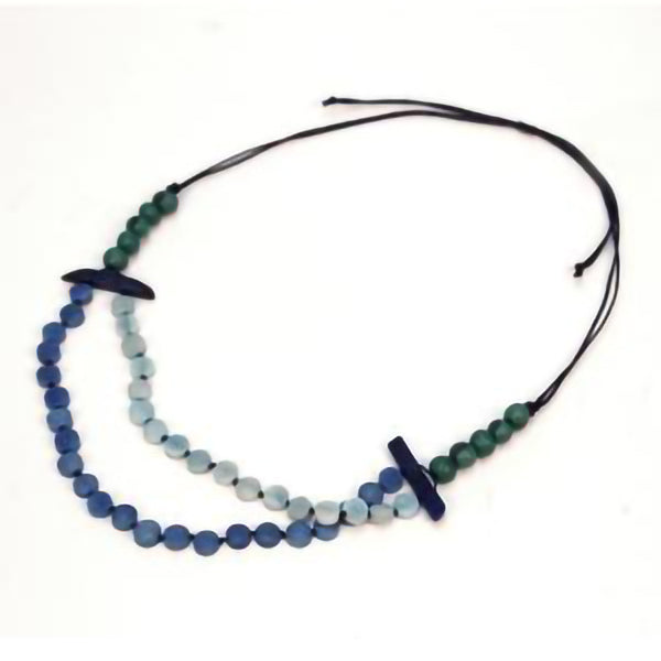Aqua Tagua Necklace