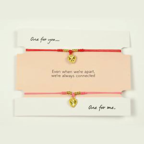 One for me / One for you Heart Bracelets