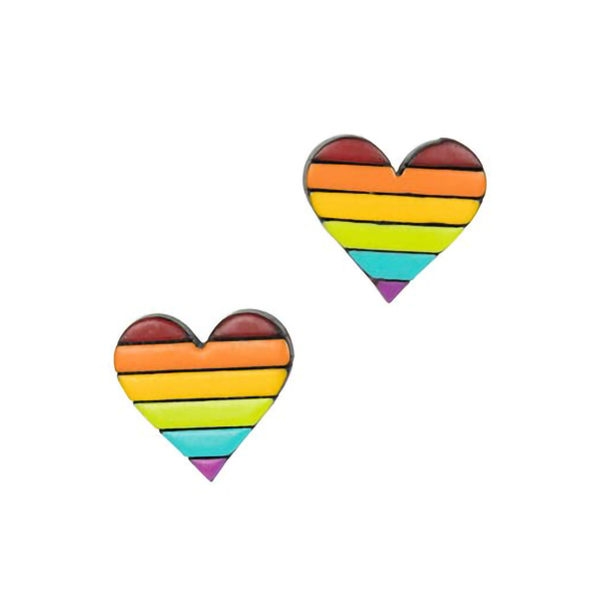 Rainbow Gourd Earrings